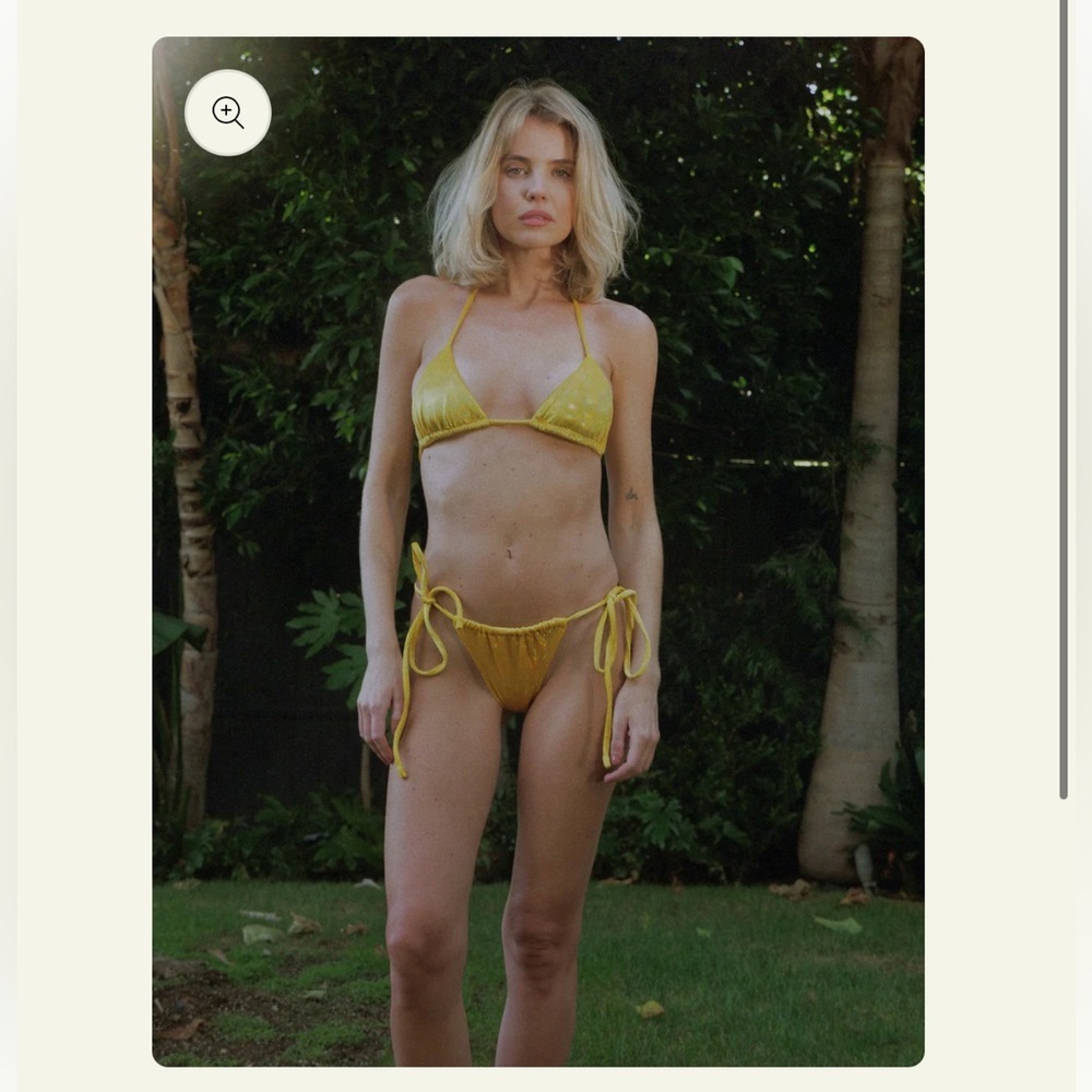 YELLOW MARTA MARKET YELLOW BIKINI‎